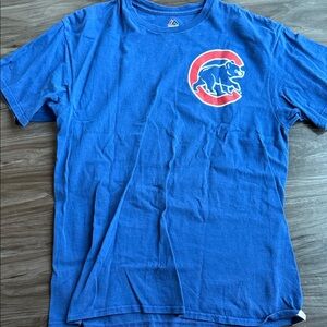 Majestic Blue Chicago Cubs T-Shirt - Heyward